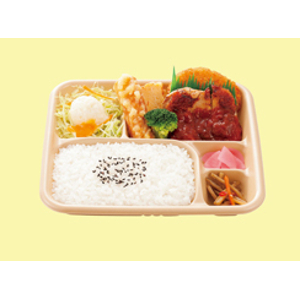 グリルチキンデラックス弁当～ピリ辛ソース